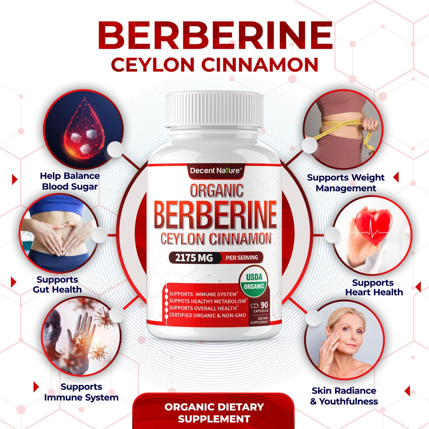 Organic Berberine with Ceylon Cinnamon